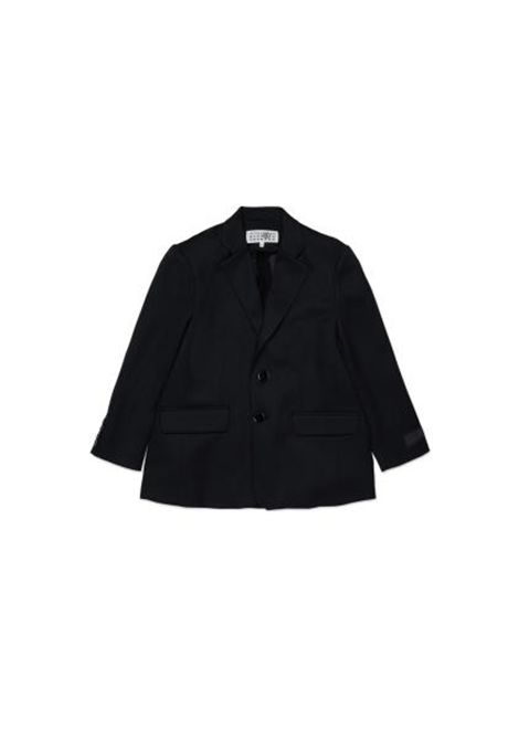 Giacca con logo MM6 KIDS MAISON MARGIELA | M61076 MM03DM6900
